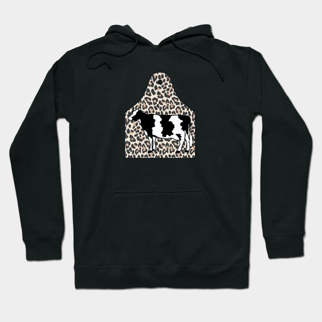 Cheetah Ear Tag - Holstein - NOT FOR RESALE WITHOUT PERMISSION Hoodie by l-oh